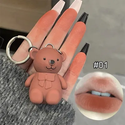 Cute Bear Lipsticks Key Chain (1 Pc)